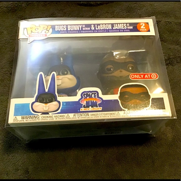 Lebron James Space Jam Funko Pop With Free Pop Protector: New